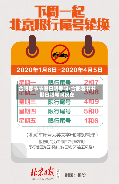 合肥春节节假日限号吗/合肥春节节假日限号吗现在