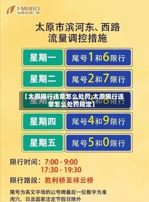 【太原限行违章怎么处罚,太原限行违章怎么处罚规定】
