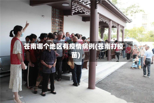 苍南哪个地区有疫情病例(苍南打疫苗)-第3张图片