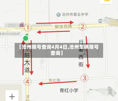 【沧州限号查询4月4日,沧州车辆限号查询】-第3张图片
