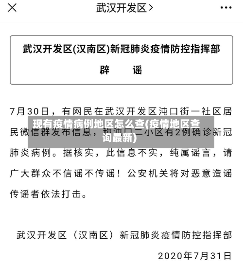 现有疫情病例地区怎么查(疫情地区查询最新)-第2张图片