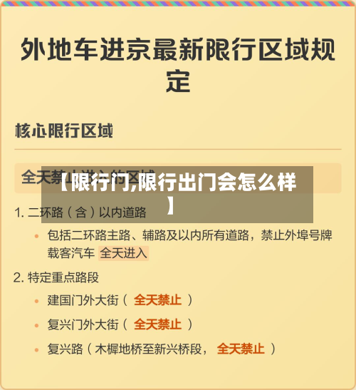 【限行门,限行出门会怎么样】