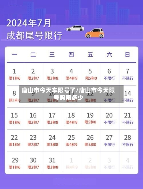 唐山市今天车限号了/唐山市今天限号吗限多少