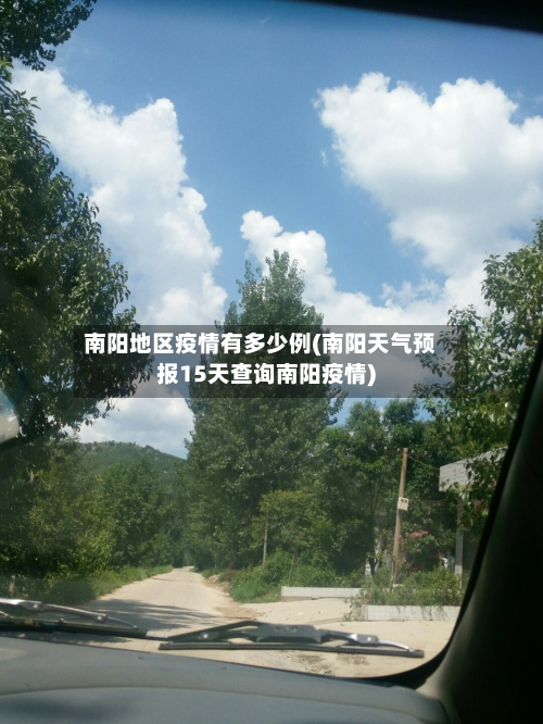 南阳地区疫情有多少例(南阳天气预报15天查询南阳疫情)-第2张图片