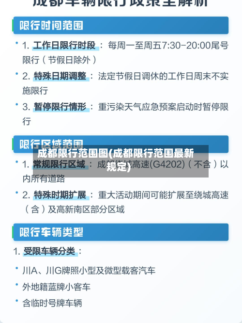 成都限行范围图(成都限行范围最新规定)-第2张图片