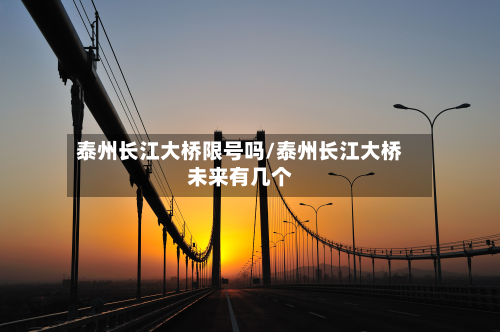 泰州长江大桥限号吗/泰州长江大桥未来有几个