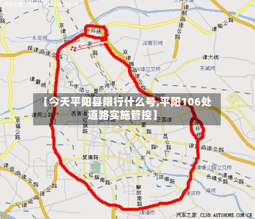 【今天平阳县限行什么号,平阳106处道路实施管控】-第2张图片
