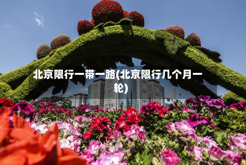 北京限行一带一路(北京限行几个月一轮)-第2张图片
