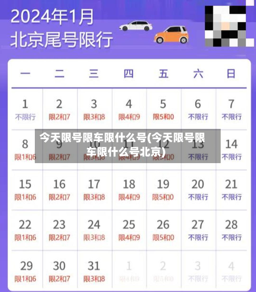 今天限号限车限什么号(今天限号限车限什么号北京)
