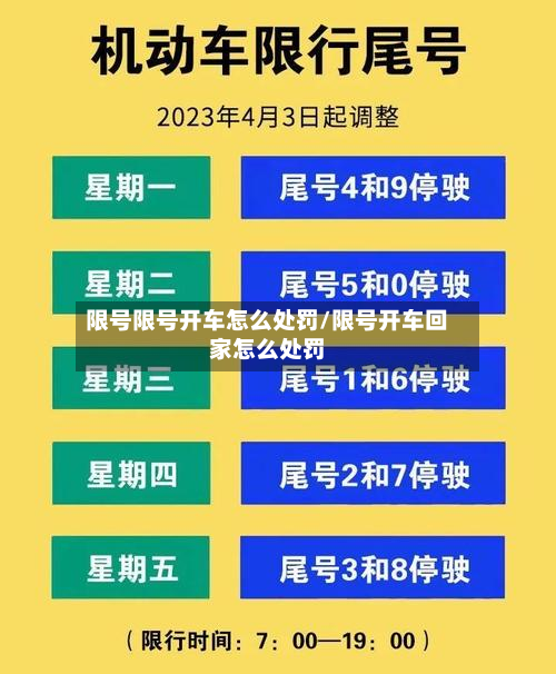 限号限号开车怎么处罚/限号开车回家怎么处罚