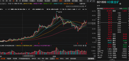 邓晓峰，再现身601899！中东资本加仓